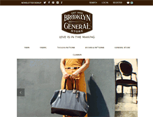 Tablet Screenshot of brooklyngeneral.com